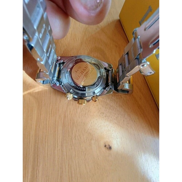 Men's Luxury Watch - Invicta Speedway Quartz Chronograph Black Dial 9224 New - Picture 8 of 16